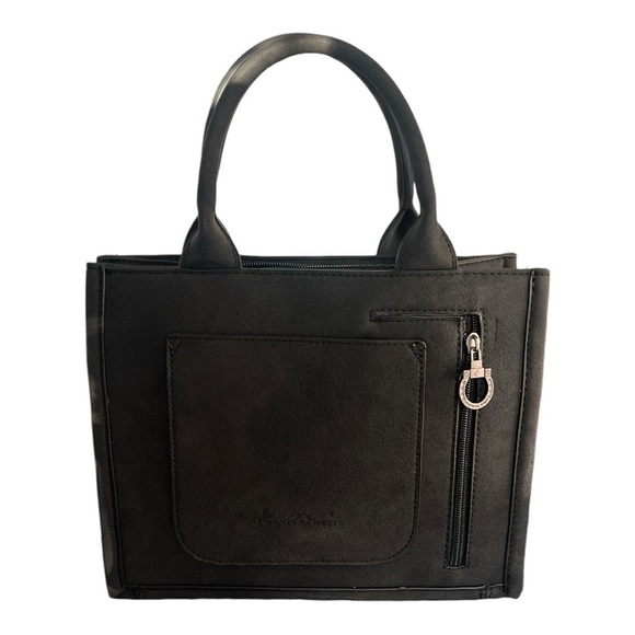 NWT MONTANA WEST EMBROIDERED CUT-OUT TOTE - Picture 2 of 4